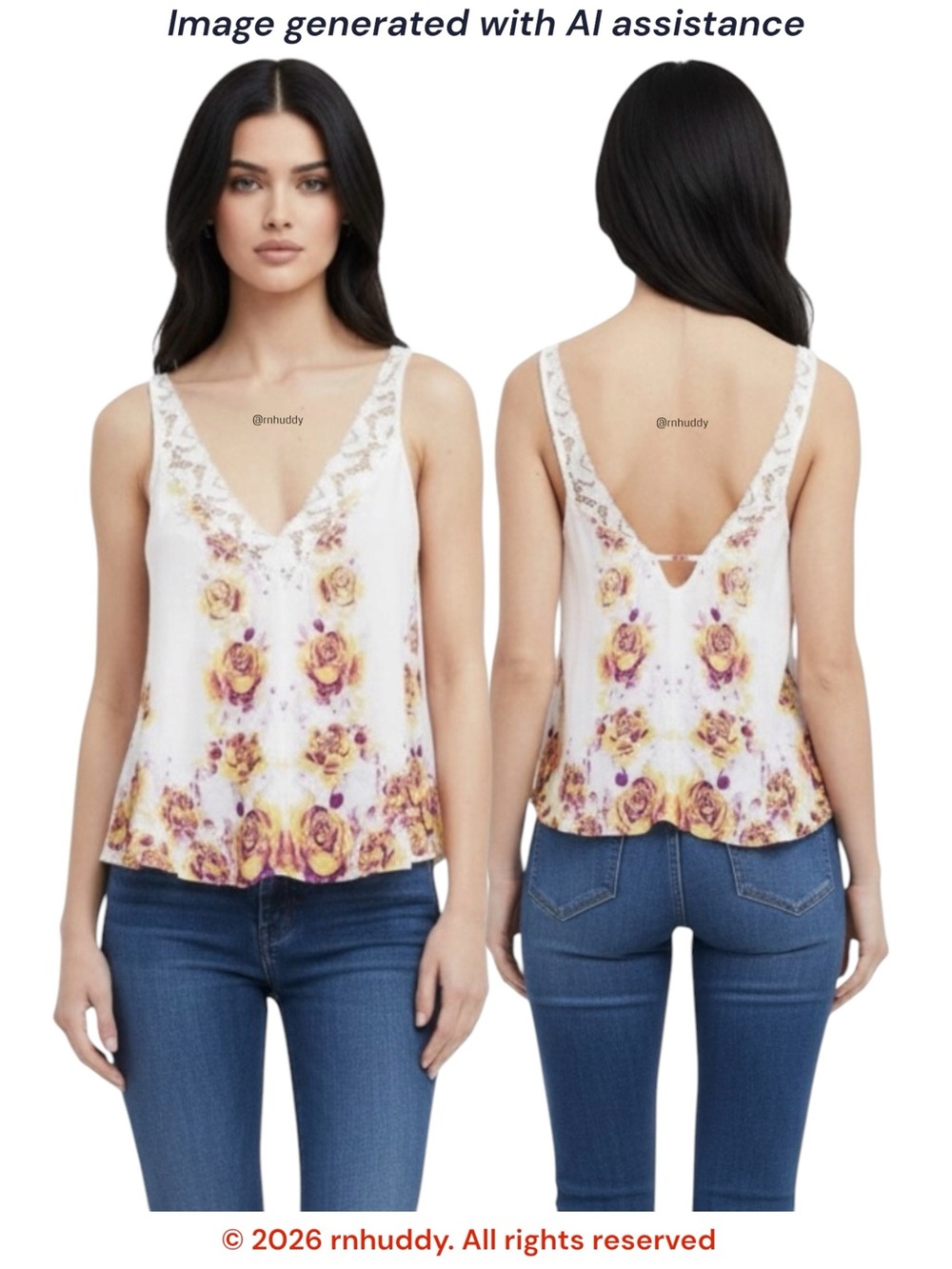 Free People M Morning Rose Tank